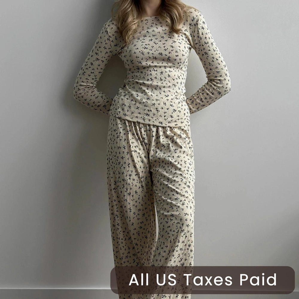Organic Cotton Handmade Pajama Set