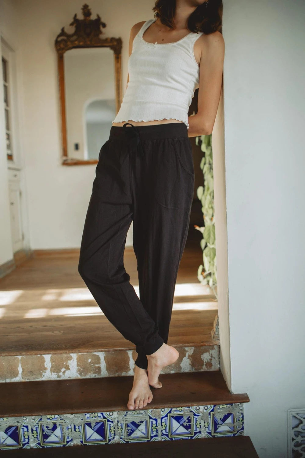 55% Hemp and 45% Organic Cotton Lounge Joggers