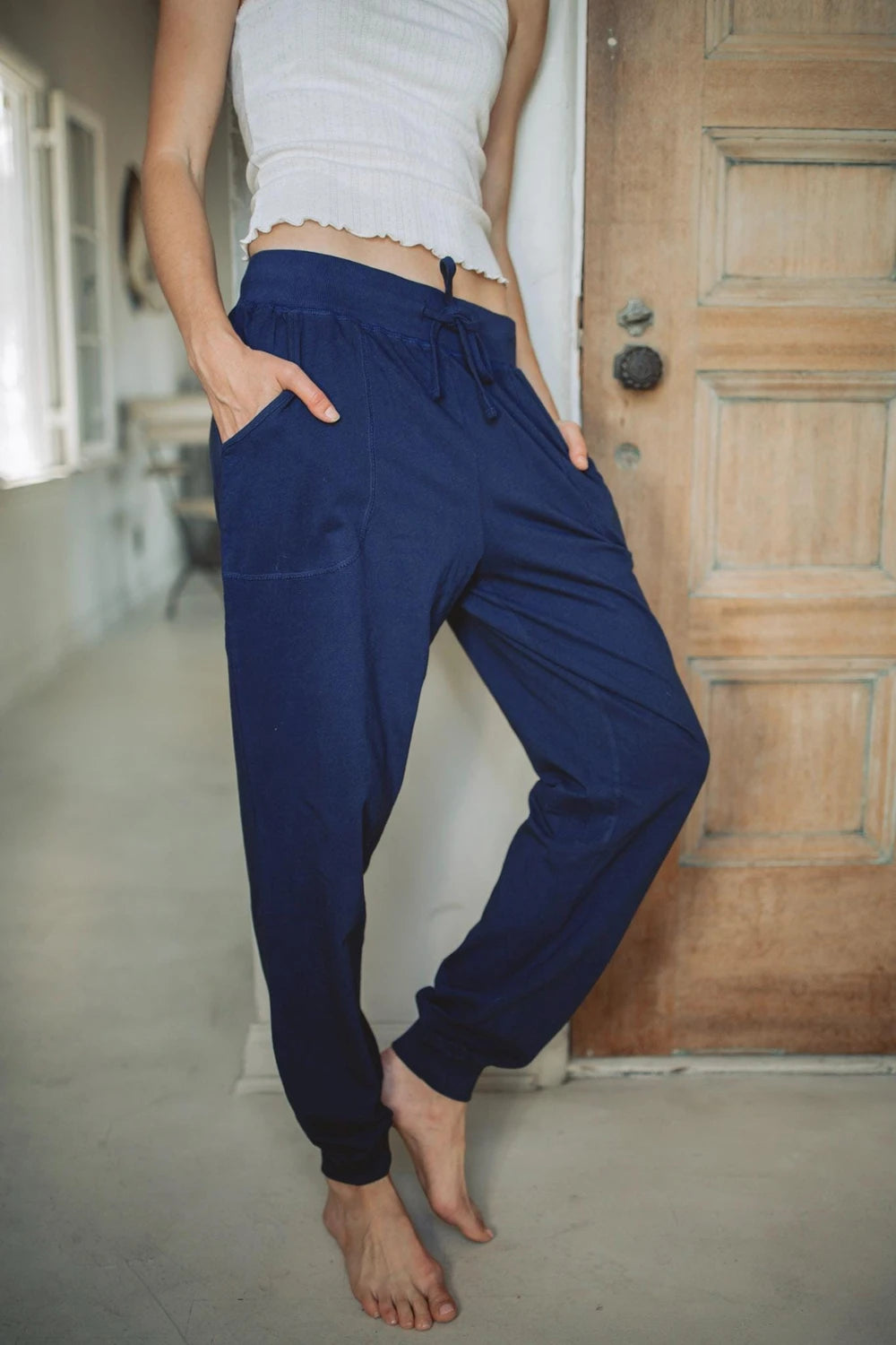 55% Hemp and 45% Organic Cotton Lounge Joggers