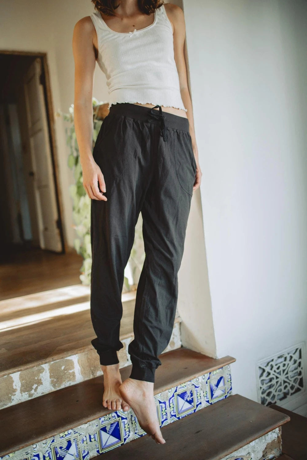 55% Hemp and 45% Organic Cotton Lounge Joggers