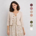 Sophia 100% Cotton Knit Cardigan