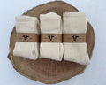 Unbleached Organic Cotton Crew Socks