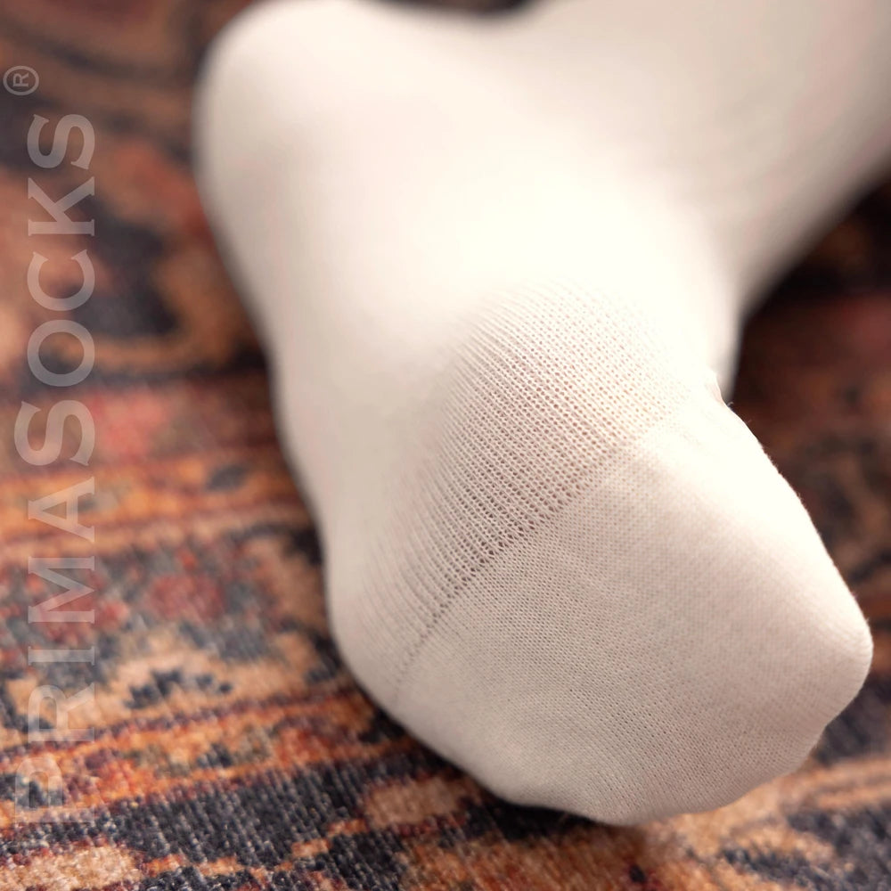 100% Organic Raw Cotton Crew Socks